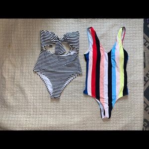CupShe one-piece bathing suits.